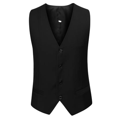 YOUTHUP Mens 3 Piece Suit 1 Button Slim Fit Business Wedding Tuxedo Suits Blazer Waistcoat and Pants