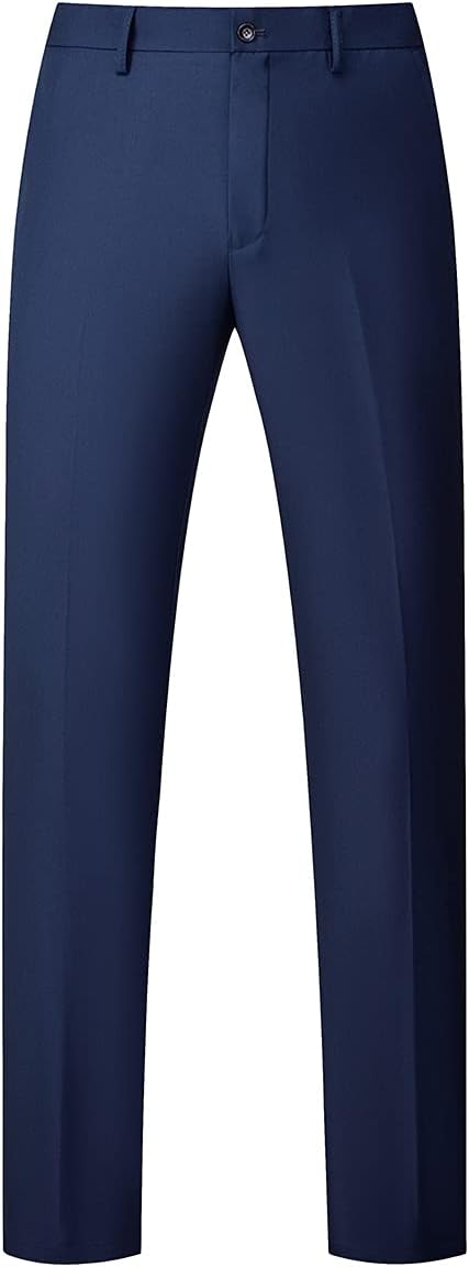 KUDORO Men Suits 3 Piece Slim Fit Single Breasted Two Buttons Wedding Business Tuxedo Suit Blazer Waistcoat Trousers