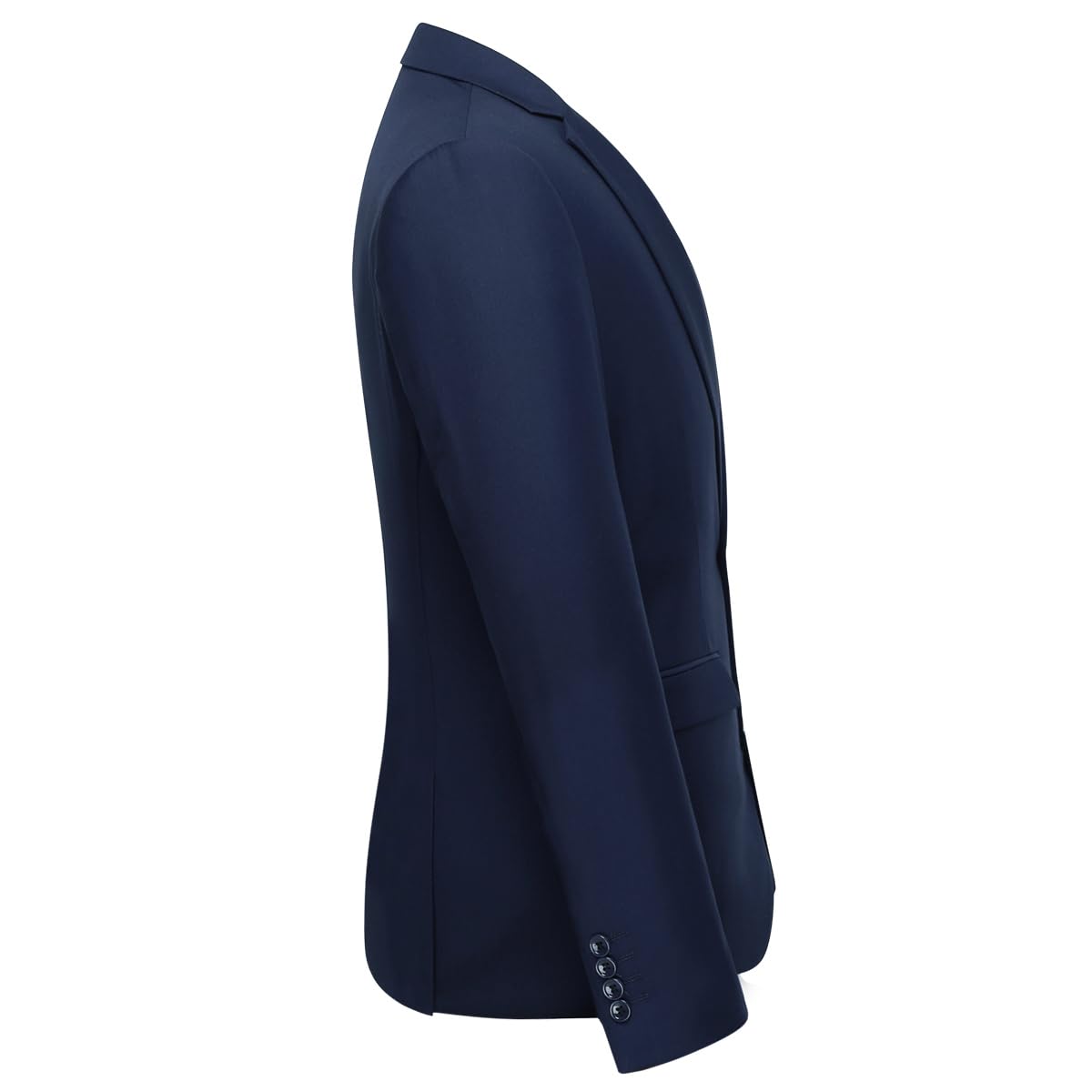 Allthemen Mens Suits 2 Piece Slim Fit Wedding Dress Suit One Button Business Suit Blazer Jackets Trousers