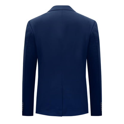 Allthemen Mens Slim Fit 2 Piece Suit Business Casual Jacket & Trousers Available