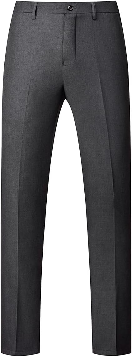 KUDORO Men Suits 3 Piece Slim Fit Single Breasted Two Buttons Wedding Business Tuxedo Suit Blazer Waistcoat Trousers
