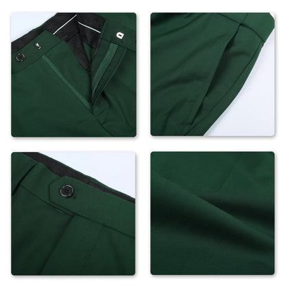 Allthemen Mens Slim Fit 2 Piece Suit Business Casual Jacket & Trousers Available