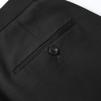 Allthemen Mens 3 Piece Suit 1 Button Business Solid Color Stretch Tuxedo Blazer Waistcoat Trousers