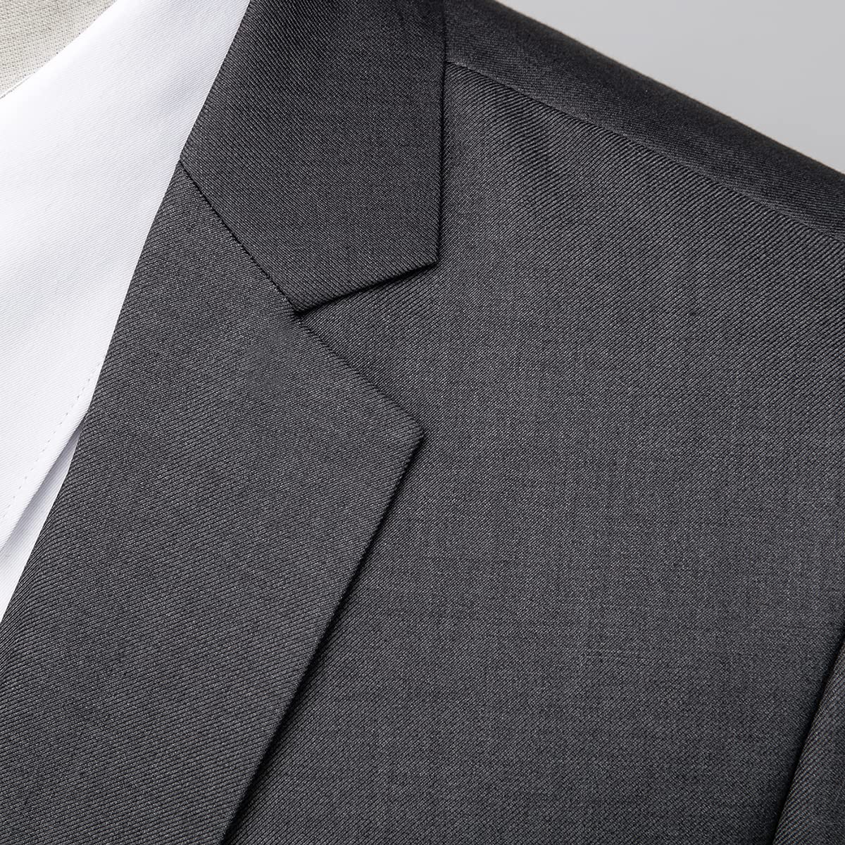 Allthemen Mens Suits 2 Piece Regular Fit Wedding Dress Suit One Button Business Suit