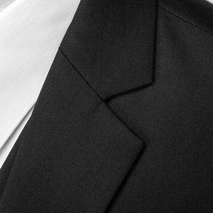 Allthemen Mens Suits 2 Piece Regular Fit Wedding Dress Suit Two Buttons Business Suit Blazer Trousers