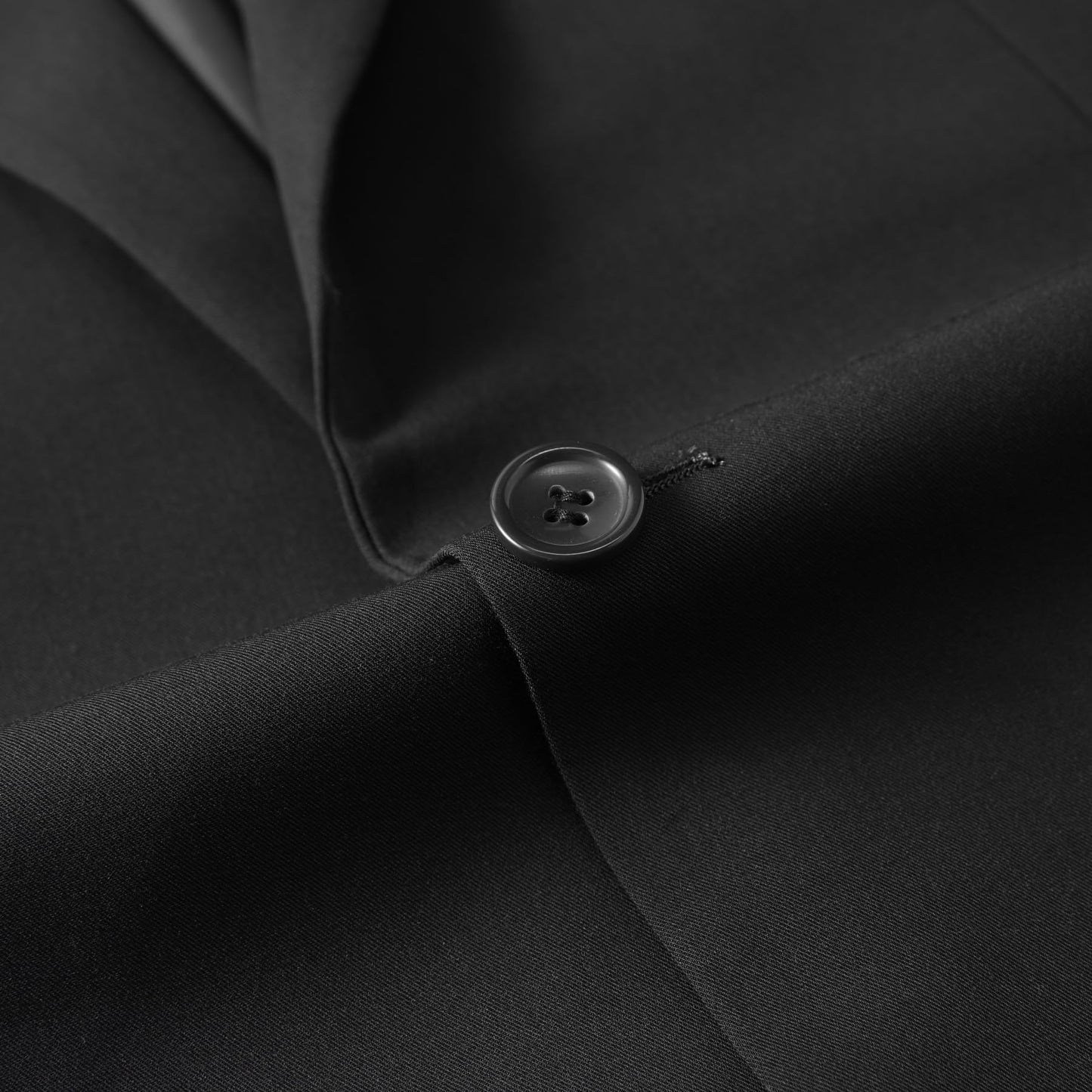 Allthemen Mens 3 Piece Suit 1 Button Business Solid Color Stretch Tuxedo Blazer Waistcoat Trousers